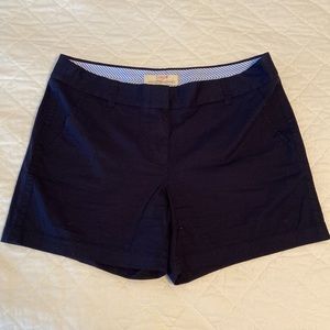 J. Crew Navy Blue Chino Shorts